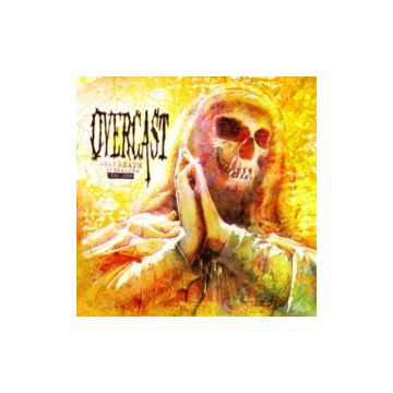 OVERCAST - ONLY DEATH IS SMILING (RED W/BLACK SPLATTER)