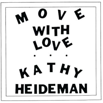 KATHY HEIDEMAN - MOVE WITH LOVE (JAVA VINYL)