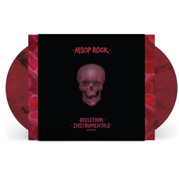 AESOP ROCK - SKELETHON (INSTRUMENTAL VERSION) (MAROON & BLACK MARBLE VINYL/2LP