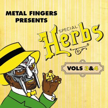 MF DOOM - METAL FINGERS PRESENTS: SPECIAL HERBS VOL. 3 & 4 (2LP/LEMON YELLO