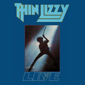 THIN LIZZY - LIFE LIVE DOUBLE ALBUM (AQUA TURQUOISE VINYL/LIMITED EDITION/2-12 INCH)