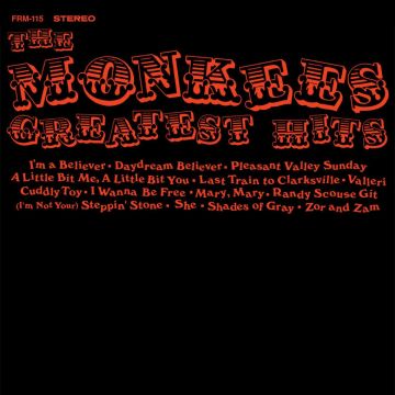 MONKEES - MONKEES GREATEST HITS (SUNSPOT ORANGE HAND POURED EFFECT VINYL/LI