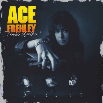 ACE FREHLEY - TROUBLE WALKIN' (METALLIC BLUE VINYL/LIMITED EDITION/GATEFOLD COV