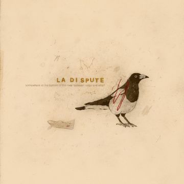 LA DISPUTE - SOMEWHERE AT THE BOTTOM OF THE RIVER BETWEEN (ORANGE SMOKE VINYL)