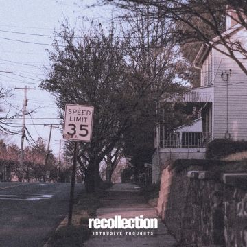 RECOLLECTION - INTRUSIVE THOUGHTS (TRANSPARENT OCEAN BLUE VINYL/SILK-SCREENED B