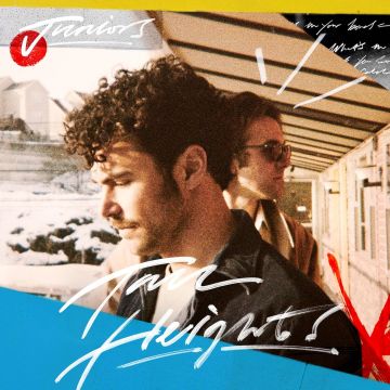 TALL HEIGHTS - JUNIORS (RED & WHITE SWIRL VINYL)