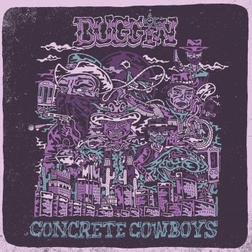 BUGGIN - CONCRETE COWBOYS (OPAQUE MINT GREEN VINYL)
