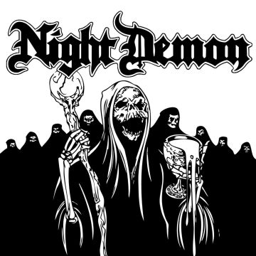 NIGHT DEMON - NIGHT DEMON (DELUXE/REISSUE/BLACK & WHITE SMASH VINYL)
