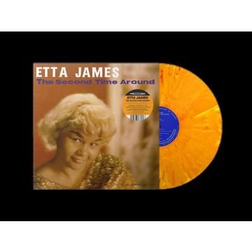 ETTA JAMES - SECOND TIME AROUND (ORANGE MARBLED VINYL)