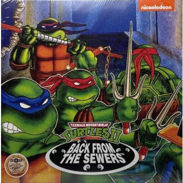 KONAMI KUKEIHA CLUB - TEENAGE MUTANT NINJA TURTLES: BACK FROM THE SEWERS (OST/BROWN RED