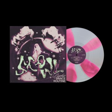 SCOWL - PSYCHIC DANCE ROUTINE (HOT PINK OPAQUE/SILVER OPAQUE CORNETTO VIN