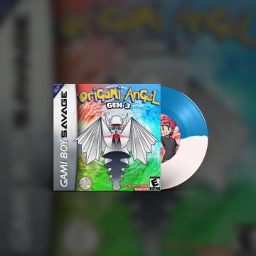 ORIGAMI ANGEL - GEN 3 (HALF BLUE/HALF WHITE VINYL)