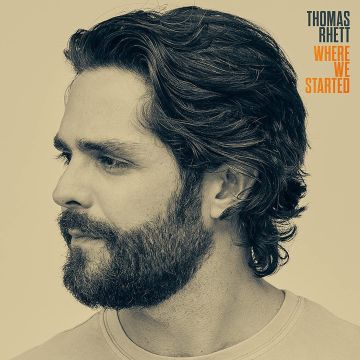 THOMAS RHETT - WHERE WE STARTED (BLACK WITH GOLD SWIRL VINYL)