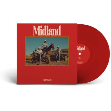 MIDLAND - STAGES (TRANSPARENT RED VINYL)