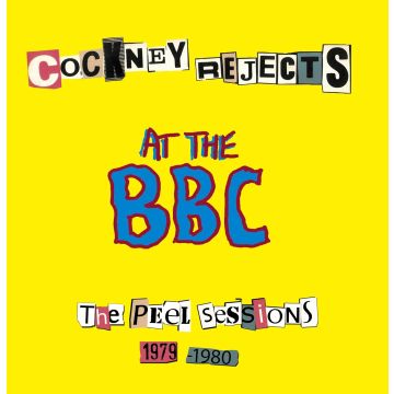 COCKNEY REJECTS - LIVE AT THE BBC (CLARET/BLUE SPLATTER VINYL)
