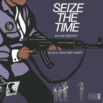 BROWN,ELAINE & BLACK PANTHER PARTY - SEIZE THE TIME (DEEP PURPLE VINYL)