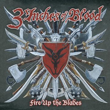 3 INCHES OF BLOOD - FIRE UP THE BLADES (EXPANDED) (CRIMSON FIRE VINYL)