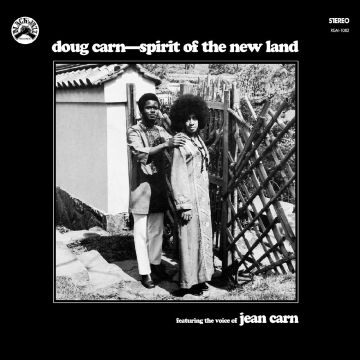 DOUG FT THE VOICE OF JEAN CARN CARN - SPIRIT OF THE NEW LAND (BLUE WITH BLACK SWIRL VINYL)