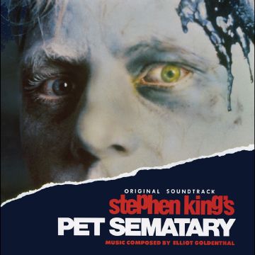 ELLIOT GOLDENTHAL - STEPHEN KING'S PET SEMATARY (OST/NEON GREEN WITH ORANGE SWIRL DEA