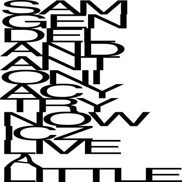 SAM GENDEL & ANTONIA CYTRYNOWICZ - LIVE A LITTLE