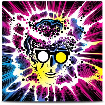 GALVATRON,JOHNNY & JOSH ABRAHAMS - ARTFUL ESCAPE OST (PSYCHEDELIC BLUE & PINK SPLATTER VINYL)
