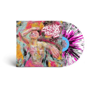 SEE YOU NEXT TUESDAY - RELAPSES (COKE BOTTLE CLEAR W/ WHITE/LACK/HOT PINK HEAVY SPLATTER