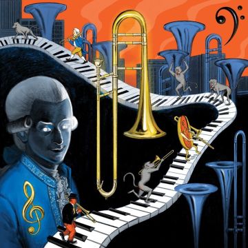 HOLY WOW - TROMBONE CHAMP VINYL OST (ORANGE BLUE VINYL)
