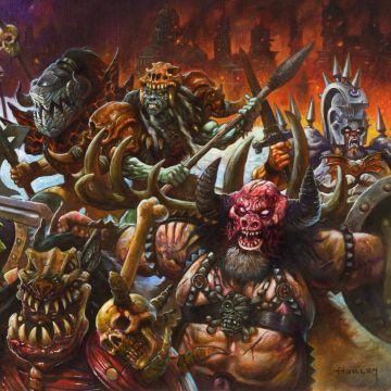 GWAR - NEW DARK AGES (BLACK/GOLD MARBLE VINYL)