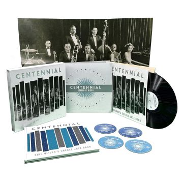 KING OLIVER'S CREOLE JAZZ BAND (& VARIOUS ARTISTS) - CENTENNIAL (DELUXE/BOOK/SLIPCASE/POSTER)