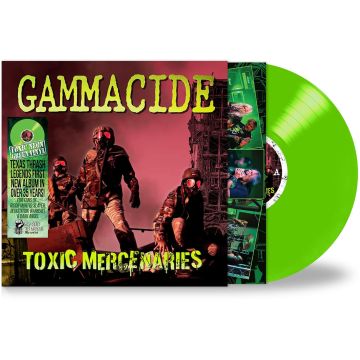 GAMMACIDE - TOXIC MERCENARIES (COLOR VINYL/LIMITED)