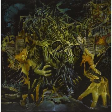 KING GIZZARD & THE LIZARD WIZARD - MURDER OF THE UNIVERSE (TRANSPARENT GREEN W/MUSTARD YELOW SPLATTE