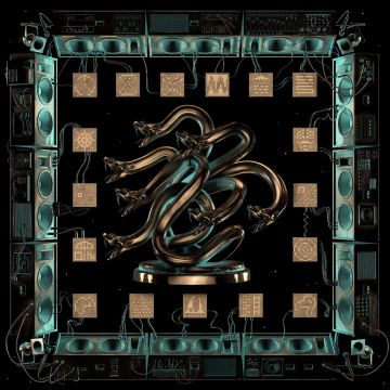 KING GIZZARD & THE LIZARD WIZARD - CHUNKY SHRAPNEL (2LP/GOLD WITH BLACK SPLATTER VINYL)