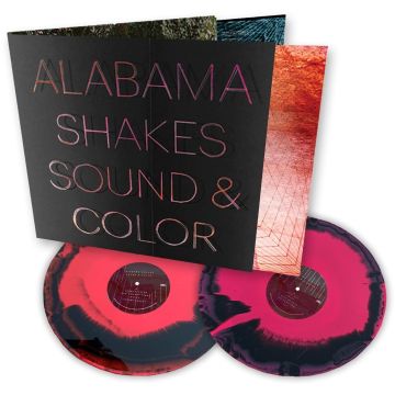 ALABAMA SHAKES - SOUND & COLOR (DELUXE/2LP/RED/BLACK/PINK MIXED VINYL)