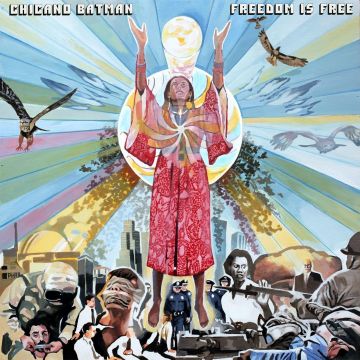 CHICANO BATMAN - FREEDOM IS FREE (PINK & BLUE SPLATTER VINYL)