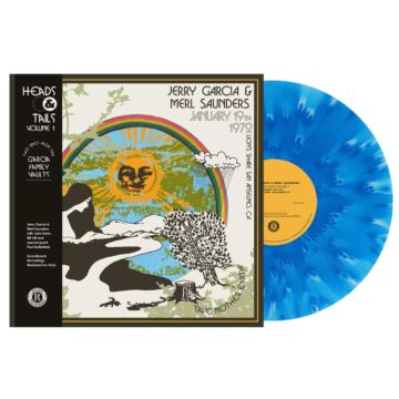GARCIA,JERRY & MERL SAUNDERS - HEADS & TAILS VOL. 1 (BLUE VINYL)