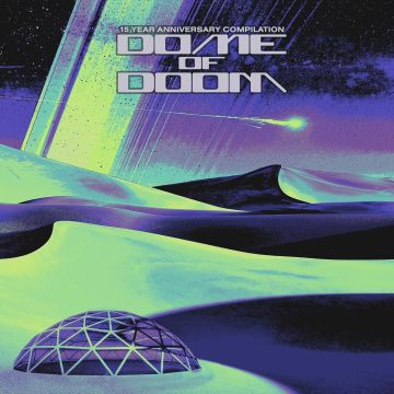 VARIOUS ARTISTS - DOME OF DOOM RECORDS (15 YEAR ANNIVERSARY COMPILATION) (2LP/CLEAR