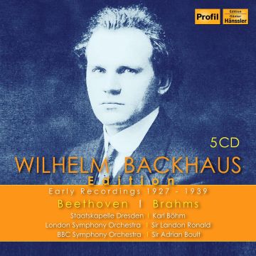 STAATSKAPELLE; LONDON SYMPHONY ORCHESTRA DRESDEN - BEETHOVEN & BRAHMS: WILHELM BACKHAUS EDITION