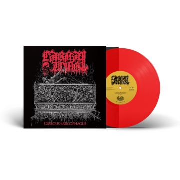 CARNAL TOMB - OSSEOUS SARCOPHAGUS (RED VINYL/LIMITED EDITION/EXTENDED PLAY/10-I
