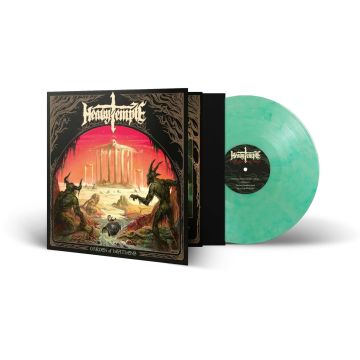 HEAVY TEMPLE - GARDEN OF HEATHENS (CLEAR GREEN WHITE VINYL)