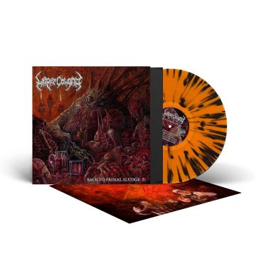 LEPER COLONY - BACK TO PRIMAL SLUDGE (ORANGE & BLACK VINYL/140G/LIMITED)