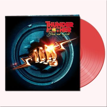 THUNDERMOTHER - BLACK & GOLD (CLEAR RED VINYL)