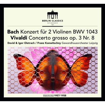 DAVID & IGOR OISTRAKH - CONCERTO FOR 2 VIOLINS (BACH/VIVALDI) (180G)