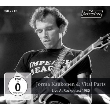 [2CD/DVD] KAUKONEN,JORMA & VITAL PARTS - LIVE AT ROCKPALAST 1980