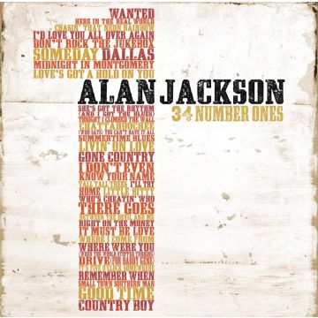 ALAN JACKSON - 34 NUMBER ONES