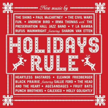 VARIOUS ARTISTS - HOLIDAYS RULE (2LP/TRANSLUCENT RED VINYL)