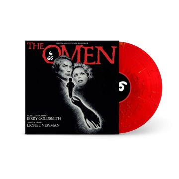 JERRY GOLDSMITH - OMEN OST (RED & BLACK SPLATTER VINYL)