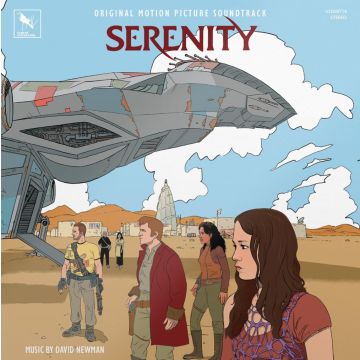 DAVID NEWMAN - SERENITY (OST) (TRANSLUCENT BLUE VINYL)