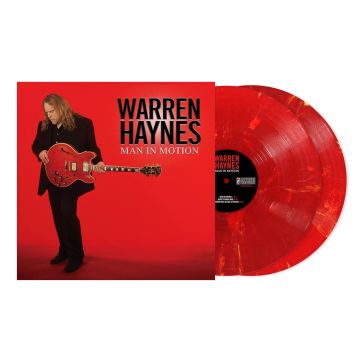 WARREN HAYNES - MAN IN MOTION (RED MARBLE VINYL)
