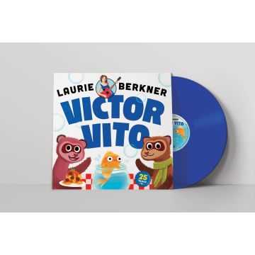 LAURIE BERKNER - VICTOR VITO (25TH ANNIVERSARY) (BLUEJAY VINYL/45RPM)