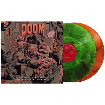 CLINT MANSELL - DOOM OST (GREEN/ORANGE SMOKE VINYL)